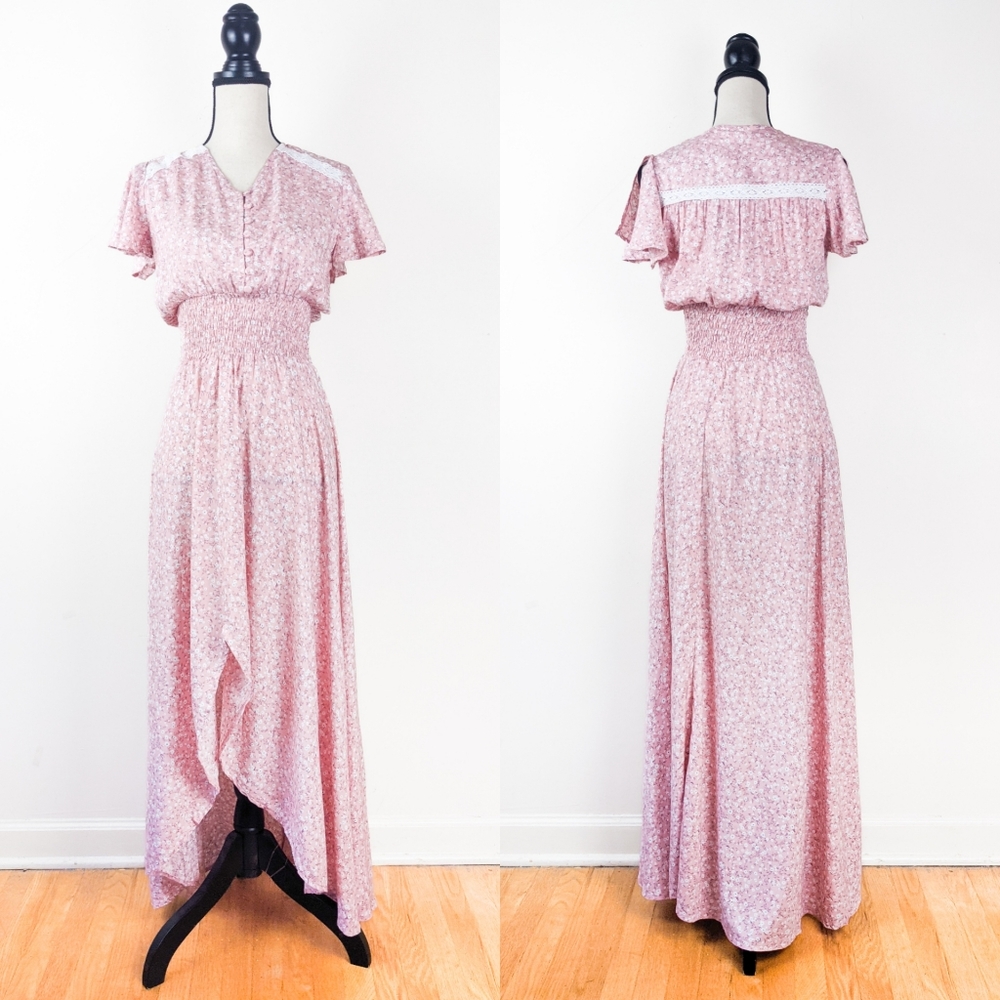 🦋LAST🦋 NWT Bali ELF Del Sol Dress, Peony Blossom, Size Large - Picture 7 of 7